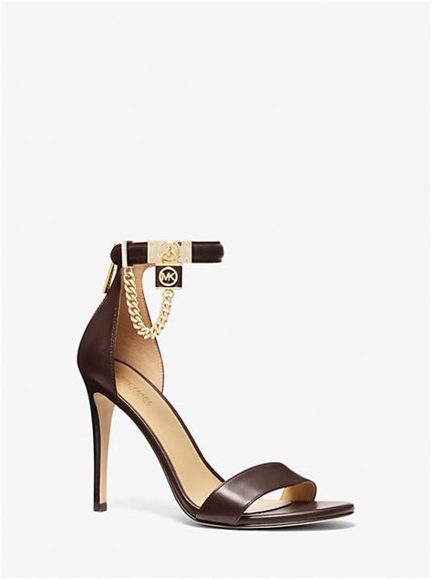 michael michael kors hamilton embellished leather sandal|Women's MICHAEL Michael Kors Hamilton Heeled Sandal.